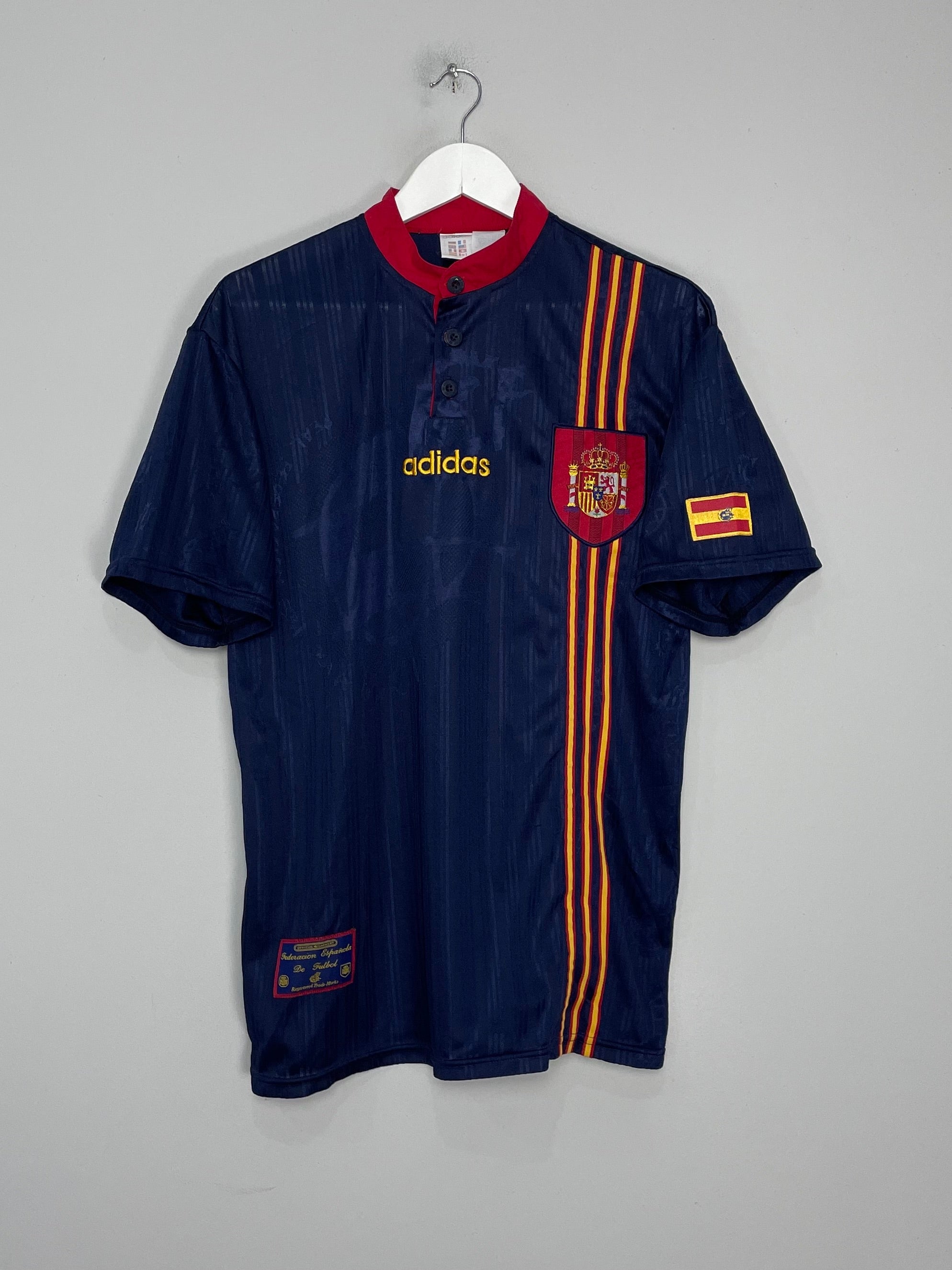 1996/98 SPAIN AWAY SHIRT (L) ADIDAS