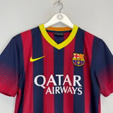 2013/14 BARCELONA MESSI #10 HOME SHIRT (S) NIKE