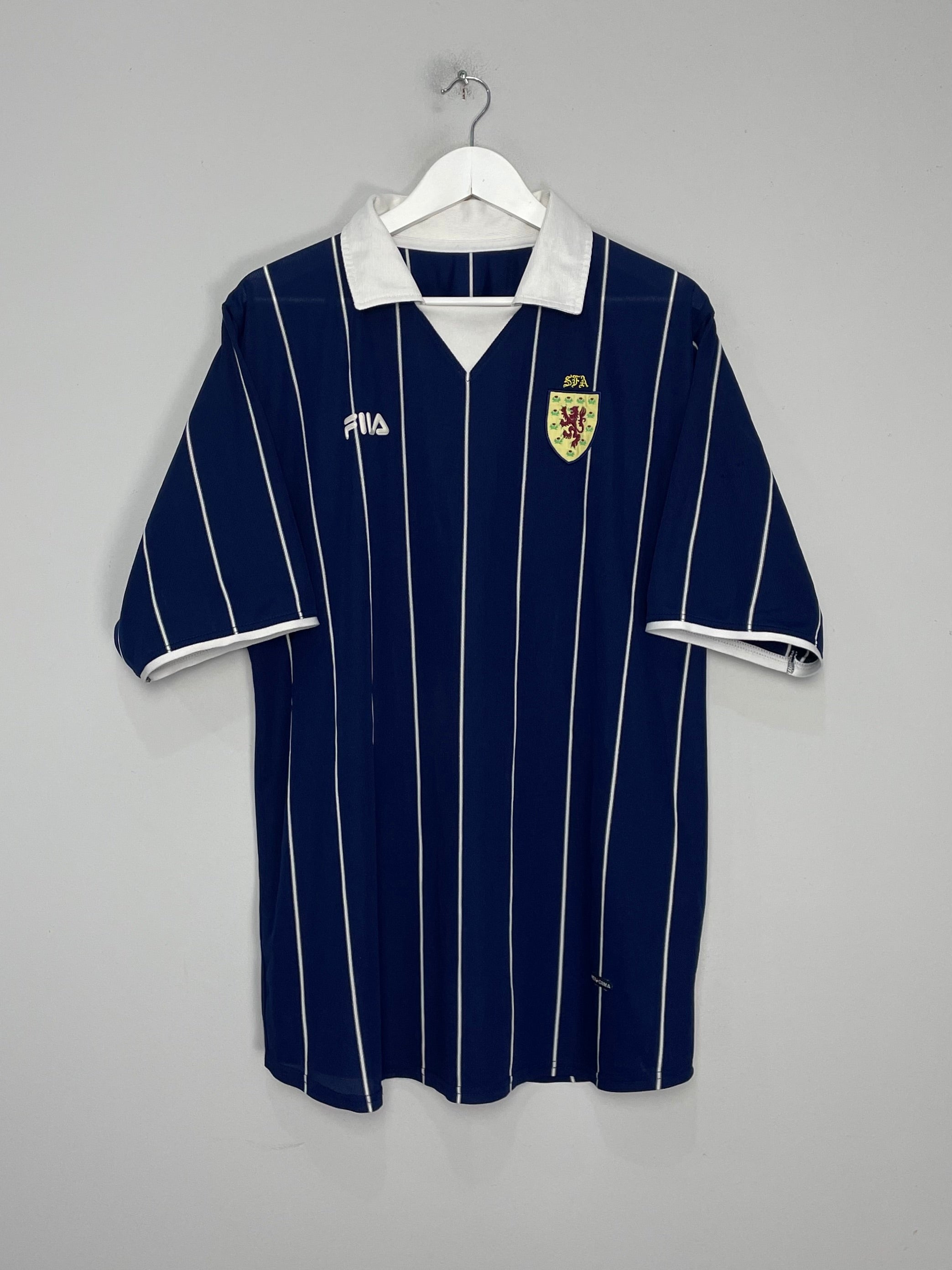 2002/03 SCOTLAND HOME SHIRT (XL) FILA