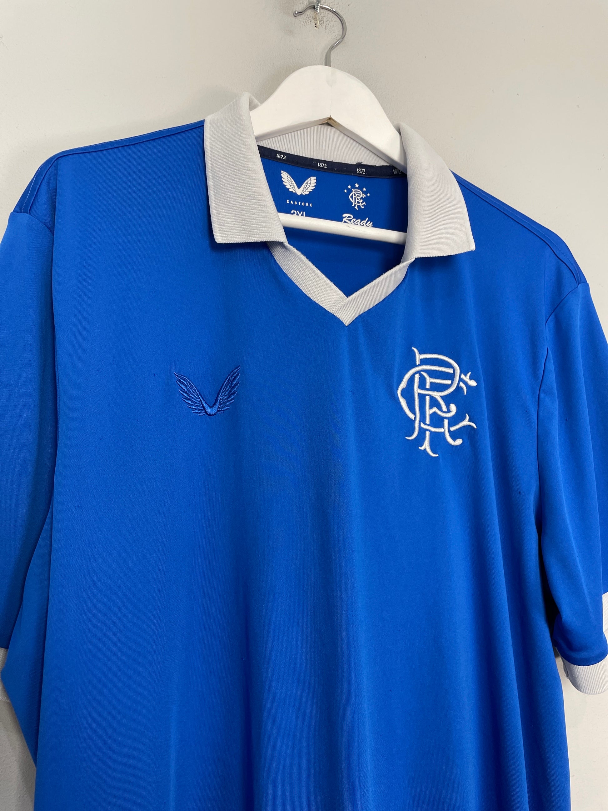 Castore Rangers Football Club Home Shirt 2020/21 Womens Rangers Megastore