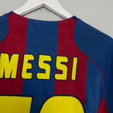 2004/05 BARCELONA MESSI #30 HOME SHIRT (M) NIKE