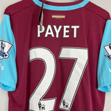 2015/16 WEST HAM PAYET #27 *BNWT* HOME SHIRT (XL) UMBRO