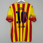 2013/15 BARCELONA MESSI #10 AWAY SHIRT (XL) NIKE