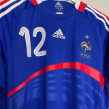 2007/08 FRANCE HENRY #12 HOME SHIRT (M) ADIDAS