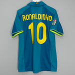 2007/08 BARCELONA RONALDINHO #10 AWAY SHIRT (M) NIKE