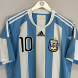 2010/11 ARGENTINA MESSI #10 HOME SHIRT (M) ADIDAS