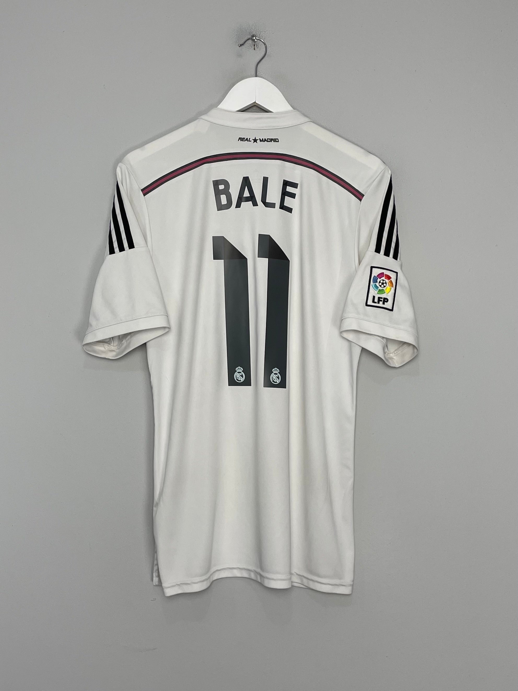 2014/15 REAL MADRID BALE #11 HOME SHIRT (L) ADIDAS