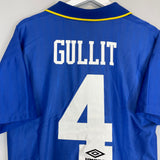 1995/97 CHELSEA GULLIT #10 HOME SHIRT (M) UMBRO