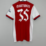 2021/22 ARSENAL MARTINELLI #35 HOME SHIRT (L) ADIDAS