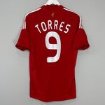 2008/10 LIVERPOOL TORRES #9 HOME SHIRT (S) ADIDAS