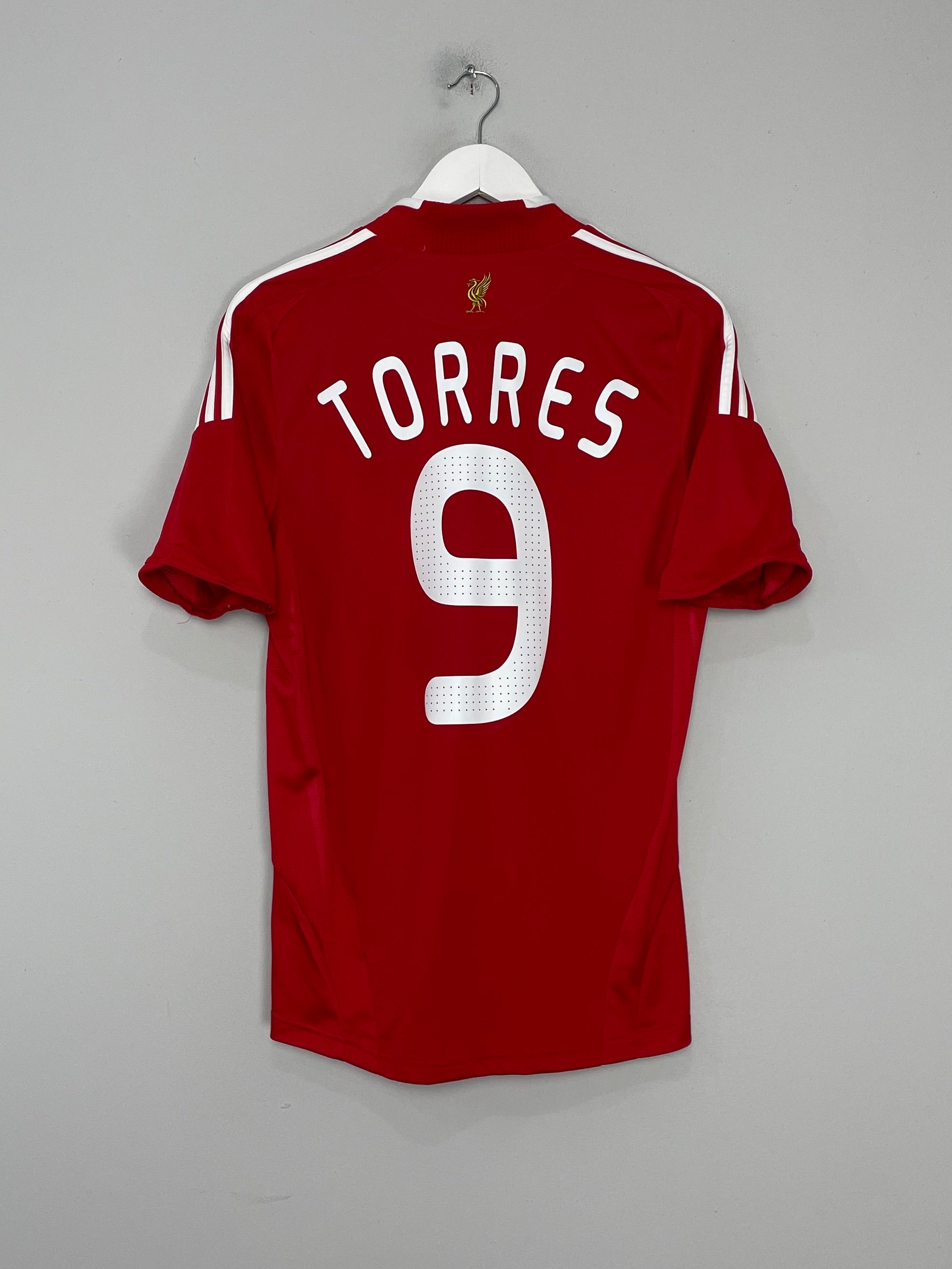 2008/10 LIVERPOOL TORRES #9 HOME SHIRT (S) ADIDAS