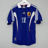 1999/00 JAPAN KAZU #11 HOME SHIRT (M) ADIDAS