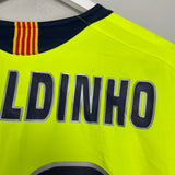 2005/06 BARCELONA RONALDINHO #10 C/L AWAY SHIRT (L) NIKE