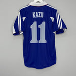 1999/00 JAPAN KAZU #11 HOME SHIRT (L) ADIDAS