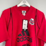 2000/01 CONSADOLE SAPPORO *BNWT* TRAINING SHIRT (L) ADIDAS