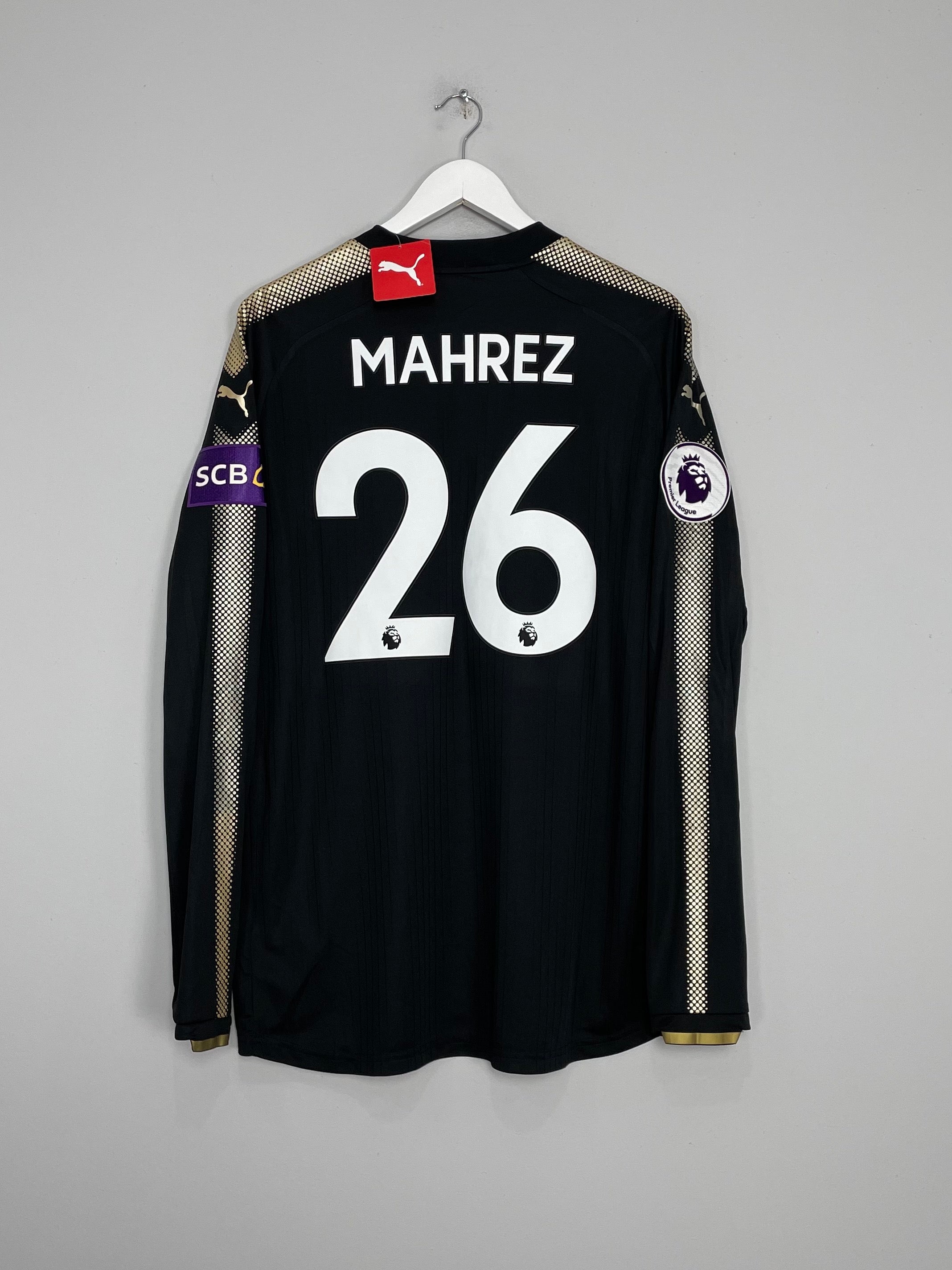Leicester City No26 Mahrez Home Long Sleeves Jersey
