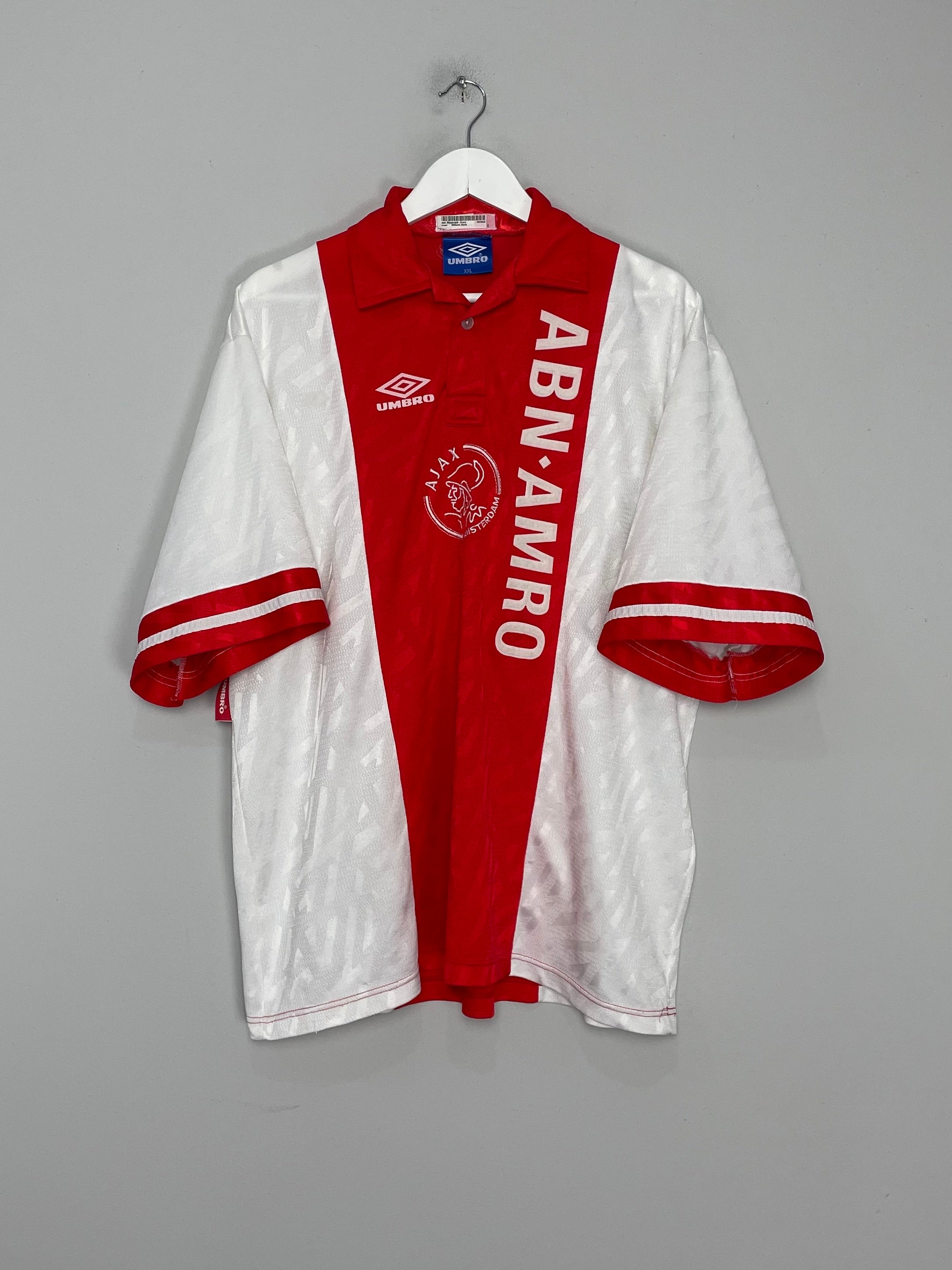 1993/94 AJAX HOME SHIRT (XXL) UMBRO