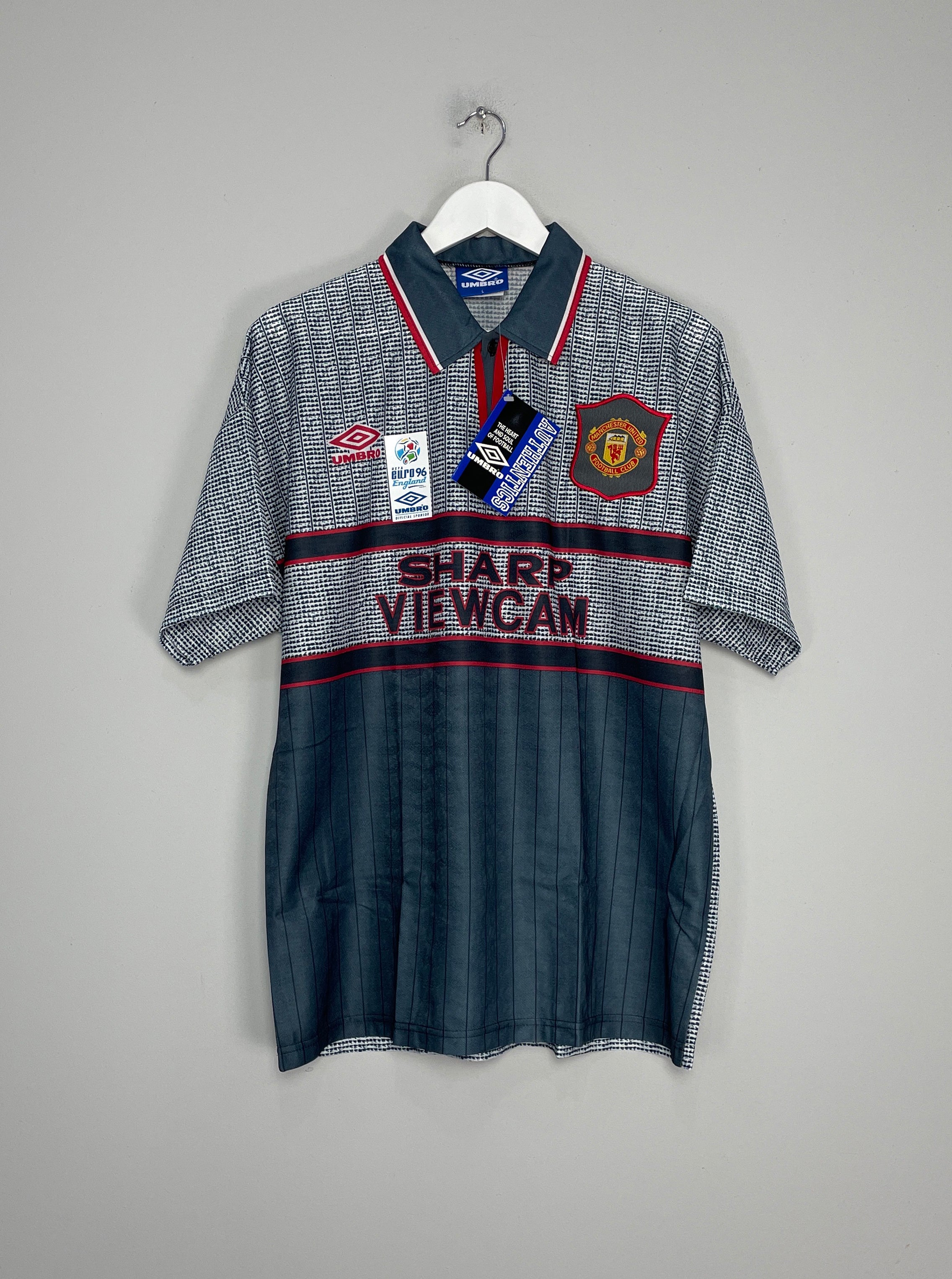 CULT KITS | 1995/96 MANCHESTER UNITED *BNWT* AWAY SHIRT (MULTIPLE