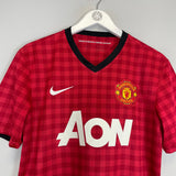 2012/13 MANCHESTER UNITED V.PERSIE #20 HOME SHIRT (M) NIKE