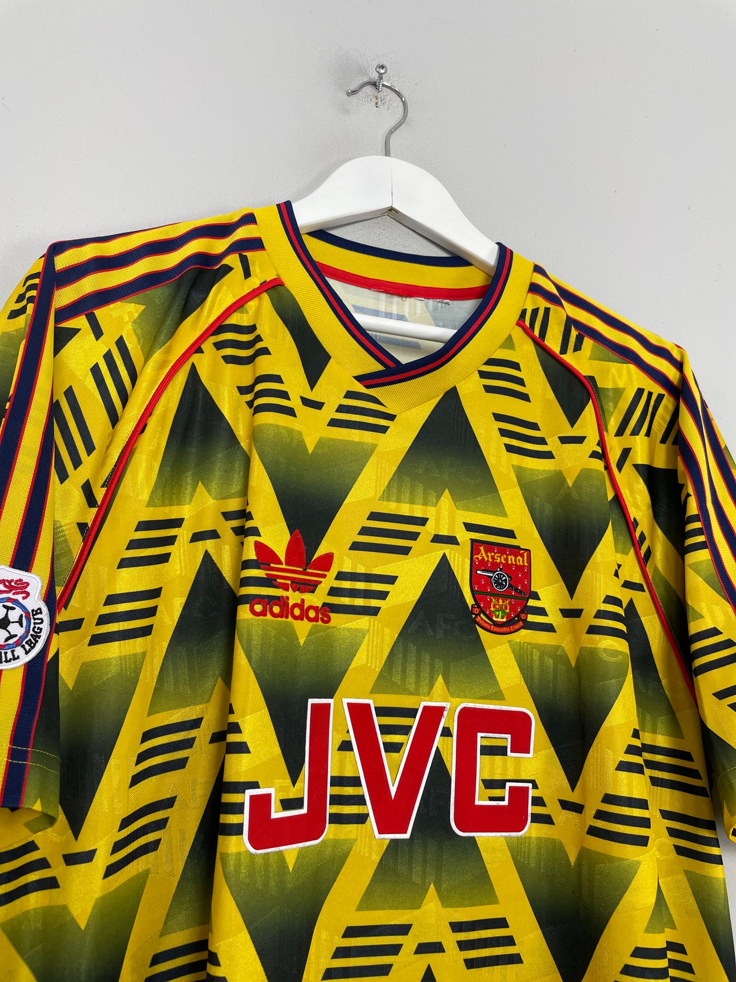 CULT KITS - 1991/93 ARSENAL #6 *RE-ISSUE* AWAY SHIRT (XL) ADIDAS – Cult ...