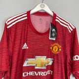 2020/21 MANCHESTER UNITED *BNWT* AUTHENTIC HOME SHIRT (XXL) ADIDAS