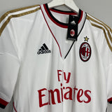 2013/14 AC MILAN IBRAHIMOVIC #11 *BNWT* AWAY SHIRT (S) ADIDAS