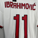 2013/14 AC MILAN IBRAHIMOVIC #11 *BNWT* AWAY SHIRT (S) ADIDAS