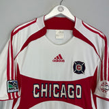 2006/07 CHICAGO FIRE BLANCO #10 AWAY SHIRT (L) ADIDAS