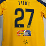 2017/18 HELLAS VERONA VALOTI #27 *SIGNED* BNWT AWAY SHIRT (S.KIDS) NIKE