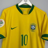 2006/08 BRAZIL RONALDINHO #10 HOME SHIRT (L) NIKE