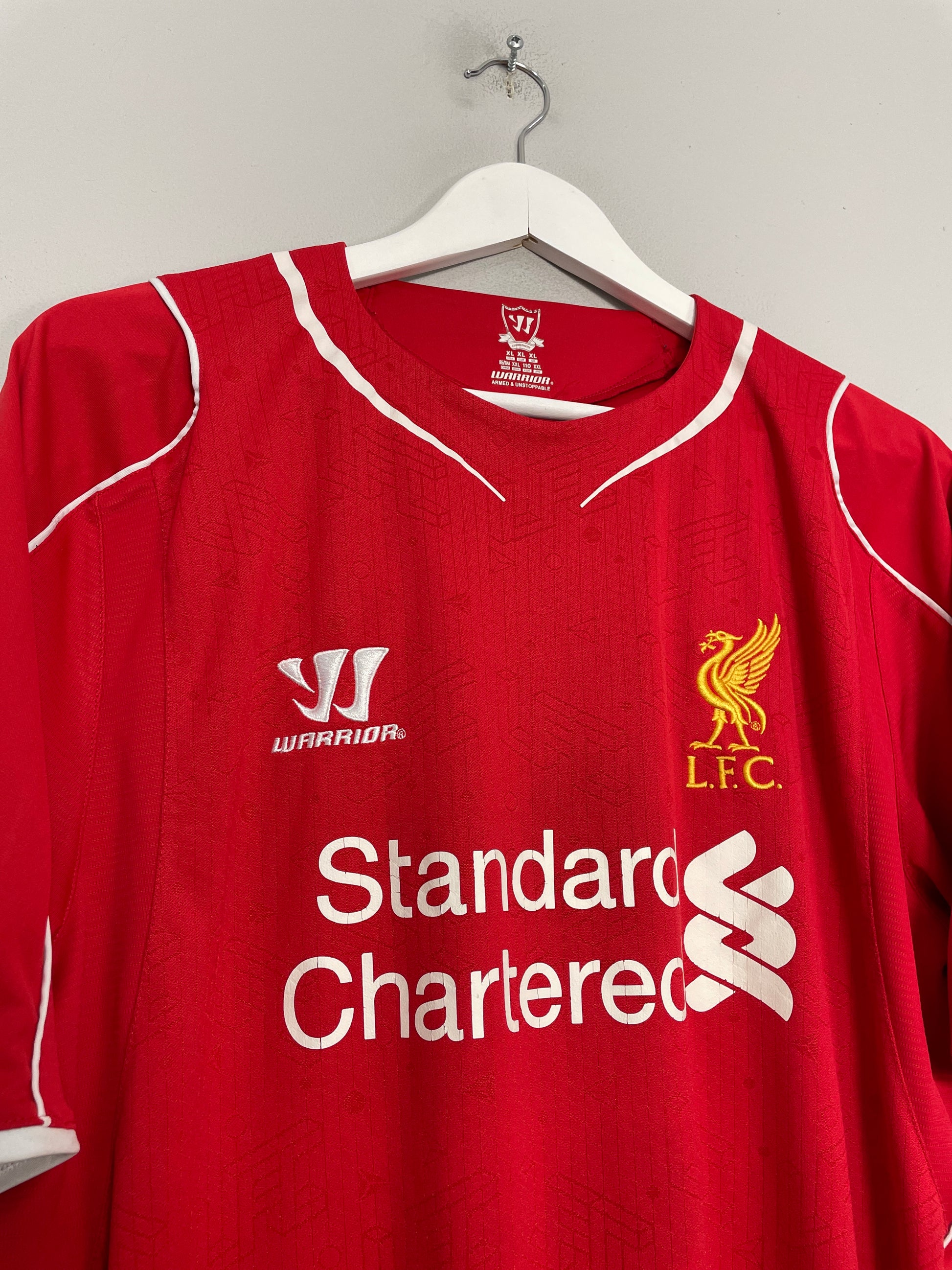 LIVERPOOL FOOTBALL SHIRT ORIGINAL JERSEY 2013-2014 SIZE XL