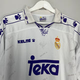 1994/96 REAL MADRID #8 HOME SHIRT (M) KELME