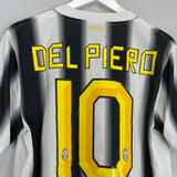 2011/12 JUVENTUS DEL PIERO #10 HOME SHIRT (M) NIKE