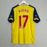 2014/15 ARSENAL ALEXIS #17 AWAY SHIRT (L) PUMA