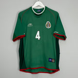 2001/02 MEXICO MARQUEZ #4 HOME SHIRT (L) ATLETICA