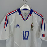 2004/06 FRANCE ZIDANE #10 AWAY SHIRT (M) ADIDAS