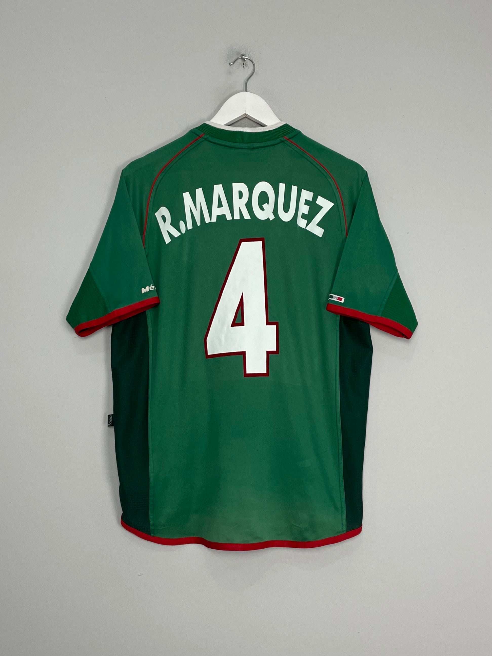 2001/02 MEXICO MARQUEZ #4 HOME SHIRT (L) ATLETICA