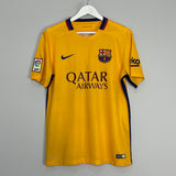 2015/16 BARCELONA MESSI #10 AWAY SHIRT (M) NIKE