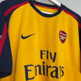 2008/09 ARSENAL EDUARDO #9 AWAY SHIRT (XL) NIKE