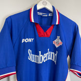 1998/00 OLDHAM HOME SHIRT (L) PONY