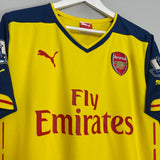 2014/15 ARSENAL ALEXIS #17 AWAY SHIRT (XL) PUMA