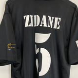 2002/03 REAL MADRID ZIDANE #5 *CENTENARY* AWAY SHIRT (XL) ADIDAS