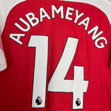 2018/19 ARSENAL AUBAMEYANG #14 HOME SHIRT (L) PUMA