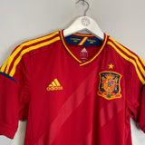 2011/12 SPAIN HOME SHIRT (S) ADIDAS