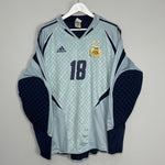 2004/05 ARGENTINA LUX #18 *PLAYER ISSUE* GK SHIRT (M) ADIDAS