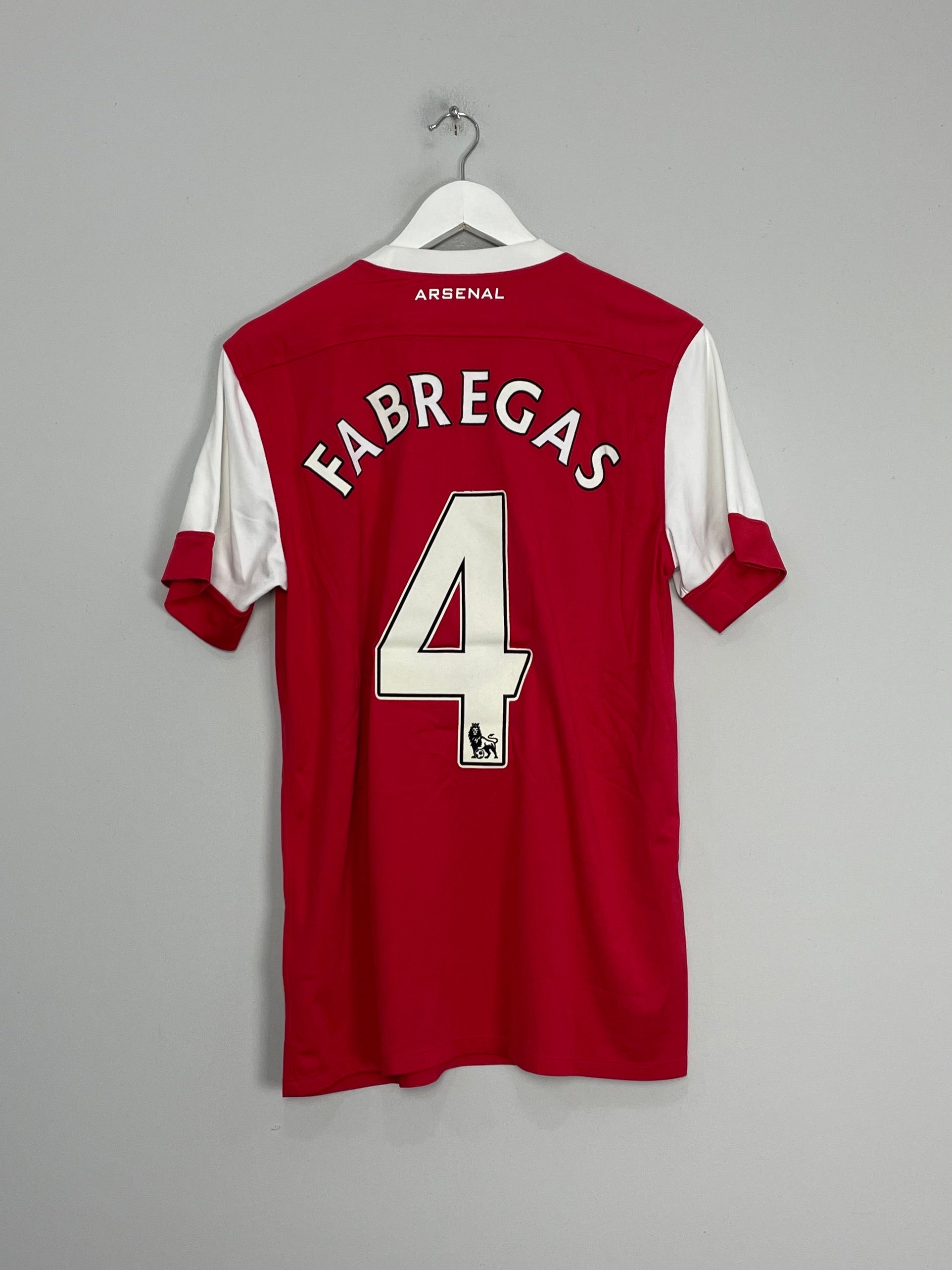 2010/11 ARSENAL FABREGAS #4 HOME SHIRT (M) NIKE