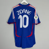 2006/07 FRANCE ZIDANE #10 HOME SHIRT (XL) ADIDAS