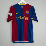 2006/07 BARCELONA MESSI #19 HOME SHIRT (M) NIKE