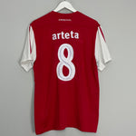 2011/12 ARSENAL ARTETA #8 HOME SHIRT (L) NIKE