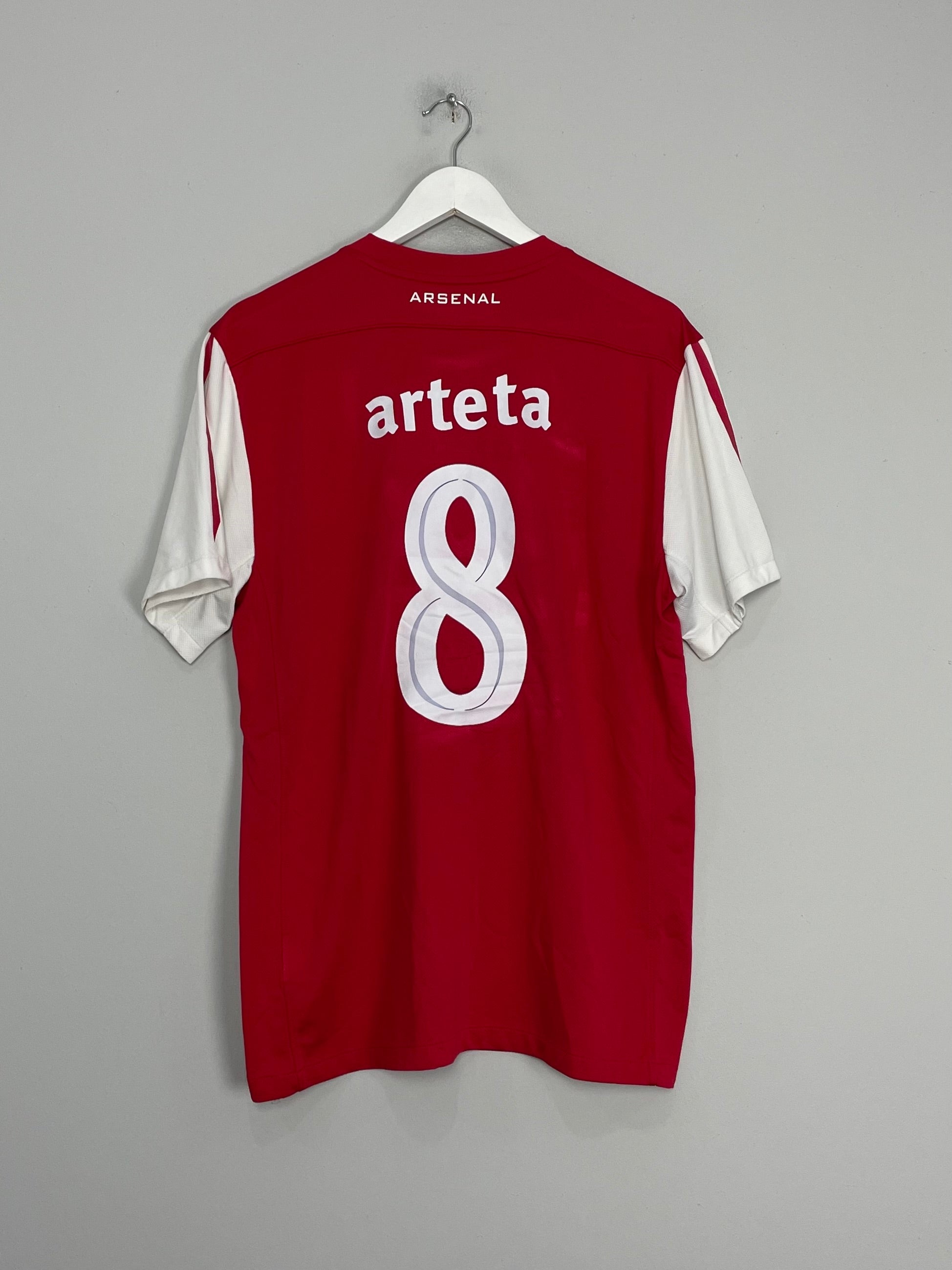 2011/12 ARSENAL ARTETA #8 HOME SHIRT (L) NIKE